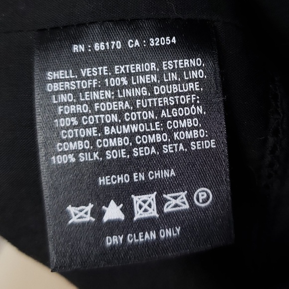 Anthropologie Maeve linen pocketed a line d - Picture 7 of 8